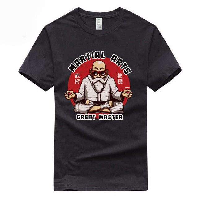 Kame Sennin Muten Roshi Dragon Ball Z Super Saiyan T shirt Euro