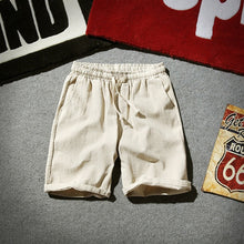 Load image into Gallery viewer, Sinicism Store 5XL Men Cotton Linen T-shirt Man 2019 Summer Casual T-shirts Men T Shirts Male V-Neck Short Sleeve Tees